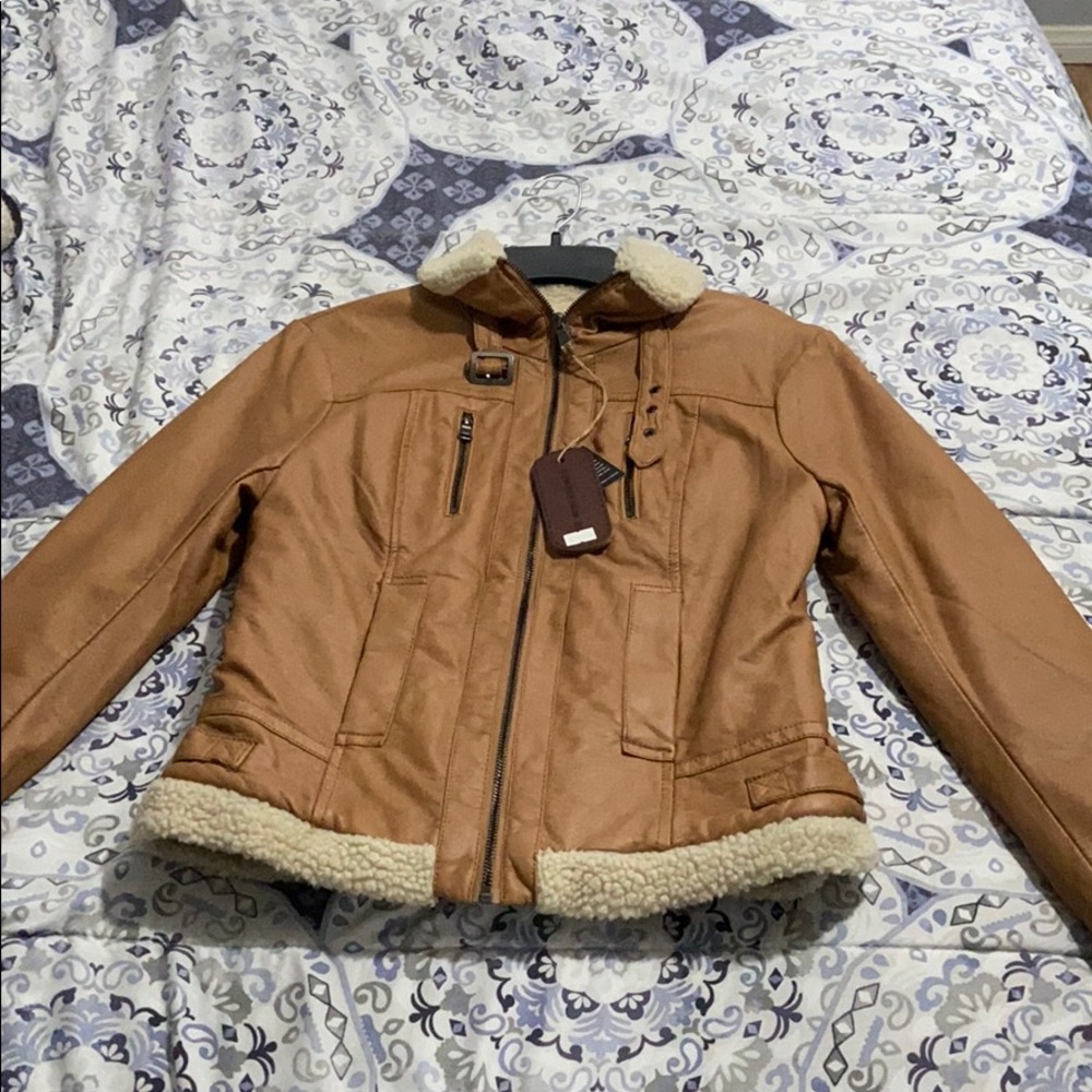 Zapateria Diana INC Leather Jacket
